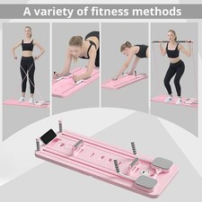 DDl Pilates Board, Multifunctional Abdominal Board, Ab Core Trainer, PINK picture