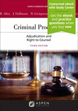 Criminal Procedure: Adjudication - Paperback, by Allen Ronald Jay; - Very Good i picture