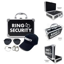 THE RING LEGEND Ring Bearer Costume Kit - Kids/Youth Size Cap, Briefcase, Hat picture