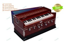Best Harmonium 7 Stopper Multi Bellow 39 Key 440Hz Long Sustain Sound picture