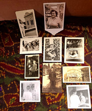 Hugh Lot 500+ Vintage Snapshots B&W Good Condition picture