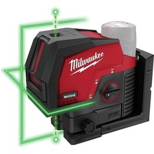 Milwaukee 3622-20 M12 12V Volt Green Laser Cross Line & Plumb Points picture