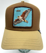🔥 Authentic Goorin Bros Trucker Hat - High Hawk - Eagle , NEVER WORN. picture