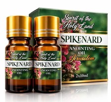 Spikenard Anointing Oil from Jerusalem Holy Land 2 Bottles x 10ml Religious Gift picture