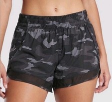 Athleta Women's Mesh Racer Run Short 4