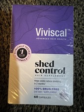3 X Viviscal Advanced Hair Health Shed Control Hair Supplement 60 capsules picture