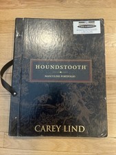Vintage Carey Lind Wallpaper Sample Book Houndstooth Masculine Large 190 Pages picture
