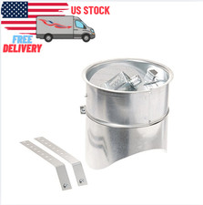 6” Barometric Damper Chimney 316 Stainless Steel Draft Control picture