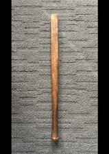 1880s Flat Barrel Baseball Bat Antique 19th Century Hartwell Bros Rare Town Hall picture