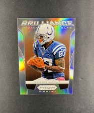 2012 Panini Prizm Brilliance Silver Prizm Reggie Wayne Colts Insert #23 picture