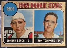 1968 Topps Johnny Bench RC #247 VGEX picture