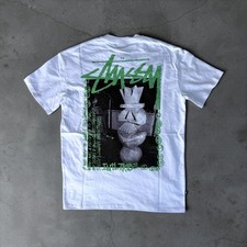 🗿Stüssy AU Tiki Tee Print White, Size: S, Brand New 100% Authentic  picture