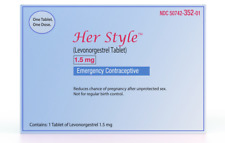 My Style Emergency Contraceptive 1 Tablet Compare to Plan B One Step Exp 9/2024 picture