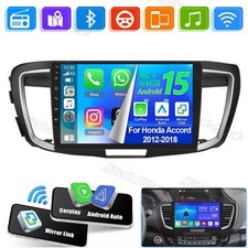 4+64GB Android 15 For Honda Accord 9 2012-2018 CarPlay Car Radio Stereo WIFI GPS picture