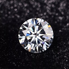 6X6 MM Round D Color VVS1 Clarity LAB GROWN CVD Diamond GIE CERTIFIED picture