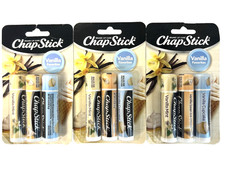 WOW 9 ChapStick Vanilla Favorites -3 Flavors- (3 Pack of 3) FAST  picture