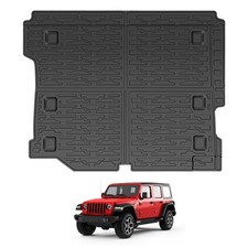 Trunk Cargo Mat fit for 2018-2025 Jeep Wrangler JL 4X4 (Gas Models) picture