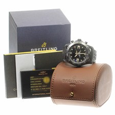 BREITLING aerospace Chronospace Military Quartz 47mm Black w/Box warranty  Auth picture