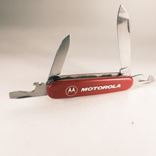 Victorinox Spartan Swiss Army Knife 91mm MOTOROLA Logo No Scale Tools/Key Ring picture