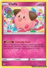 Cleffa 131/214 SM10 Pokemon NM picture