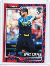 Bryce Harper 2026 Topps Series 1 Team Logo Border #250 Philadelphia Phillies picture