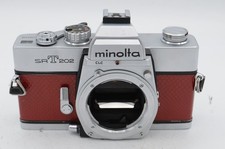 Minolta SRT 202 35mm Camera Body [Only], Chrome [Made In Japan] picture