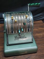 Vintage Paymaster Series S-600 Check Writer 7 Column Stamper Machine  picture