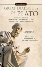 Great Dialogues of Plato - Mass Market Paperback By Plato - GOOD picture