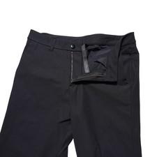 Lululemon Pants Mens 32x31 Black Woven Khakis Zip Pocket Casual Travel Business picture