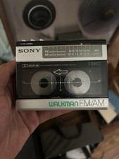 Sony Walkman WM-F15 Radio & Cassette Player Dolby NR AM/FM Stereo Silver/Black picture