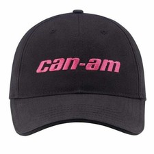 CAN-AM Classic Curved Cap Black/Pink SMALL 4486830036 picture