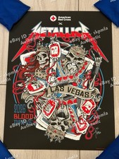 METALLICA Poster Sphere Black Box Las Vegas 💯 OFFICIAL #/650⚡️AUTHENTIC Squindo picture