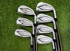 Mizuno JPX 923 Hot Metal 7-Club Iron Set 5-GW RH Stiff Steel Shafts picture