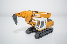 C12 1:50 CONRAD 2909 LIEBHERR 924 EXCAVATOR CRANE LEONARD NMINT COND. picture