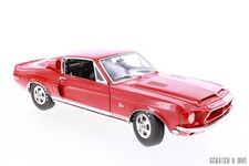 1968 Ford Mustang Shelby GT500 KR Ad Car, Candy Apple Red - Acme R-24098 - 1/18 picture