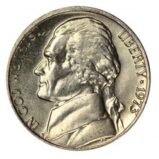 1973-P Full Step FS Gem BU Jefferson Nickel - RARE 6 Steps (SP) picture