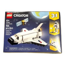 LEGO Creator 3 in 1 Space Shuttle Astronaut Figure Building Set 144pcs New picture