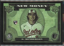 2023 Bowman Platinum #NM-1 Gunnar Henderson New Money picture