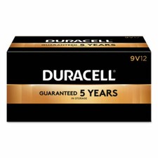 12 Pack Duracell CopperTop 9V Alkaline Batteries Exp. 2030 picture