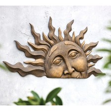 SPI Home 33109 Half Sun Wall Plaque picture