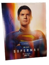 David Corenswet Superman Movie Signed Autographed 11x14 Photo picture