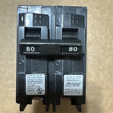 Siemens B280 Circuit Breaker 80 Amp 240 Volt 2 Pole Bolt On Type BL -WARRANTY picture