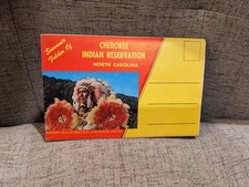 Vintage 1969 Cherokee Indian Reservation North Carolina Postcards picture