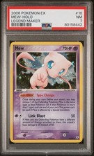 2006 POKEMON EX LEGEND MAKER #10 MEW-HOLO LEGEND MAKER PSA 10 picture