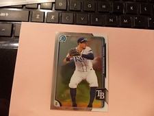 Daniel Robertson Tampa Bay Rays 2015 Bowman Chrome Draft Prospect picture