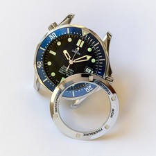Spiralwinder Watch Parts Sapphire Exhibition Caseback for Seamaster 300m 41mm picture