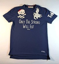 iro-ochi Embroidered Graphic Print Tee, Tokyo Skull Design - Men's Large  picture
