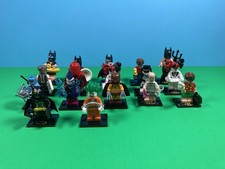 HUGE LEGO Batman movie mini figure series lot, 17 figures, great condition picture