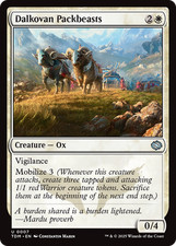 x1 Dalkovan Packbeasts TDM Tarkir Dragonstorm MTG 7 UNCOMMON M/NM 1x picture