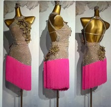 Rhythm Latin dress great color heavy beading SX-Small New without tags  picture